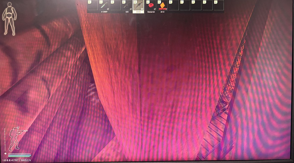 Iftakefor's tweet photo. @tarkov After transiting, I spawned stuck. https://t.co/zycXCOn8Fw