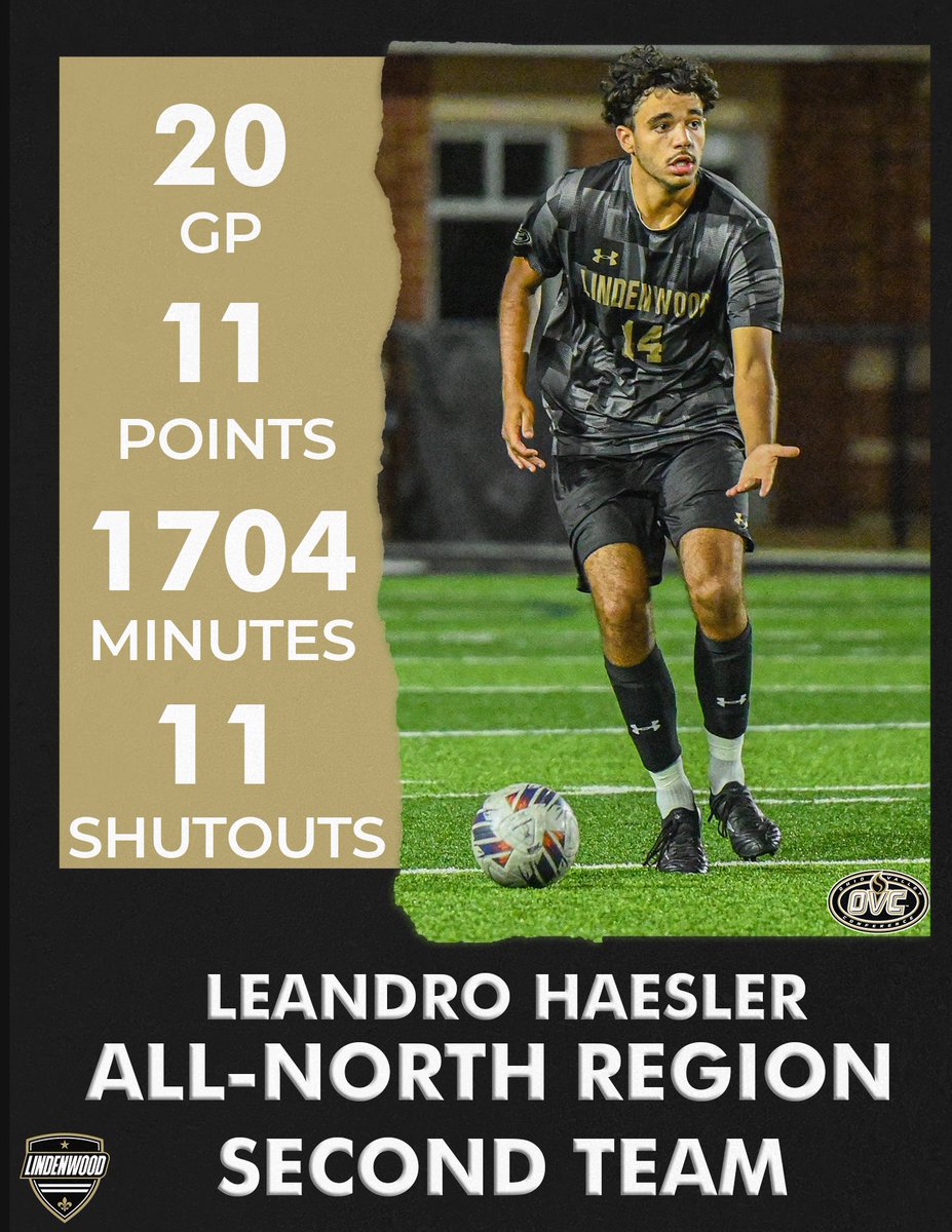 LU_Lions's tweet photo. Leandro Haesler and Luca Bartoni from the @LindenwoodMsoc team 🦁⚽️ were named to the NCAA Division I Men’s Soccer All-North Region Teams this morning. 

Both Haesler and Bartoni were Players of the Year in the OVC in 2️⃣0️⃣2️⃣5️⃣ ❗️

📕| https://t.co/tnTgUkRL7T

#TheHuntBegins https://t.co/8DWuIfBosj