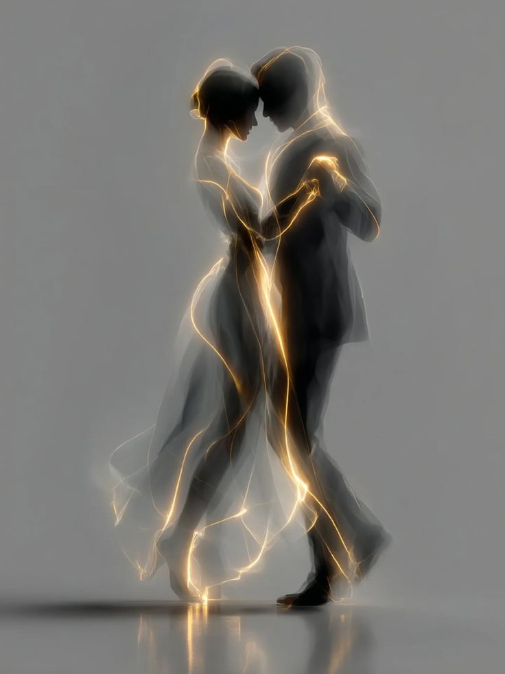 "Love is the dance of two souls to a single melody."