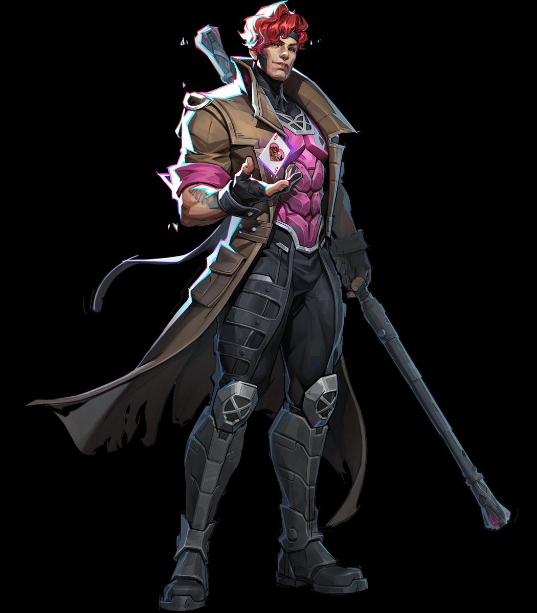 roguegambit97's tweet image. In every universe, Rogue and Gambit are the main event. #MarvelRivals