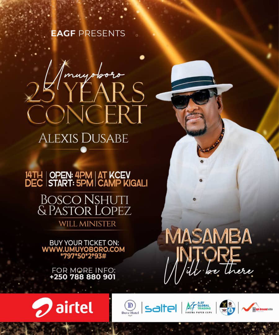 EgidieBibio's tweet photo. #Umuyoboro25 nanjye nzaba mpariii
Ni sunday 14th December, tuzabane BenImana mwe!

Sinkababure yemwe🤗 https://t.co/muDBg7aFHg