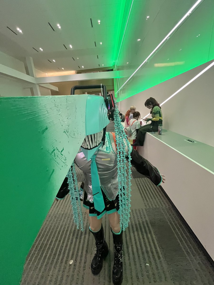 Made a chainsaw leeku for <a href="/GalaxyConCMH/">GalaxyCon Columbus</a>