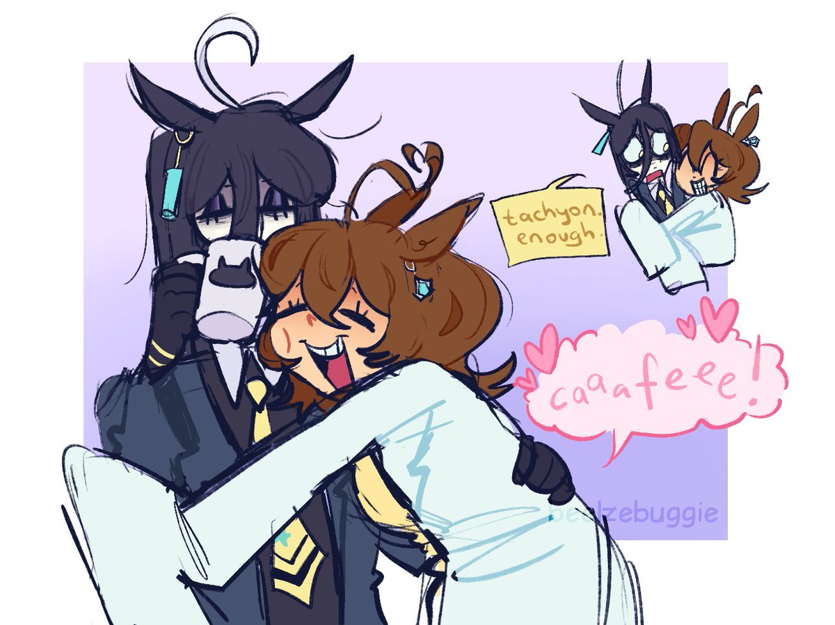 university has been beating my ass but at least cafe was extremely kind to me in my pulls &lt;3
#tachycafe #umamusume