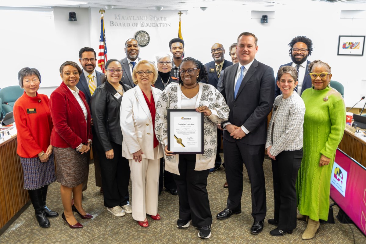 Maryland State Department of Education tweet media