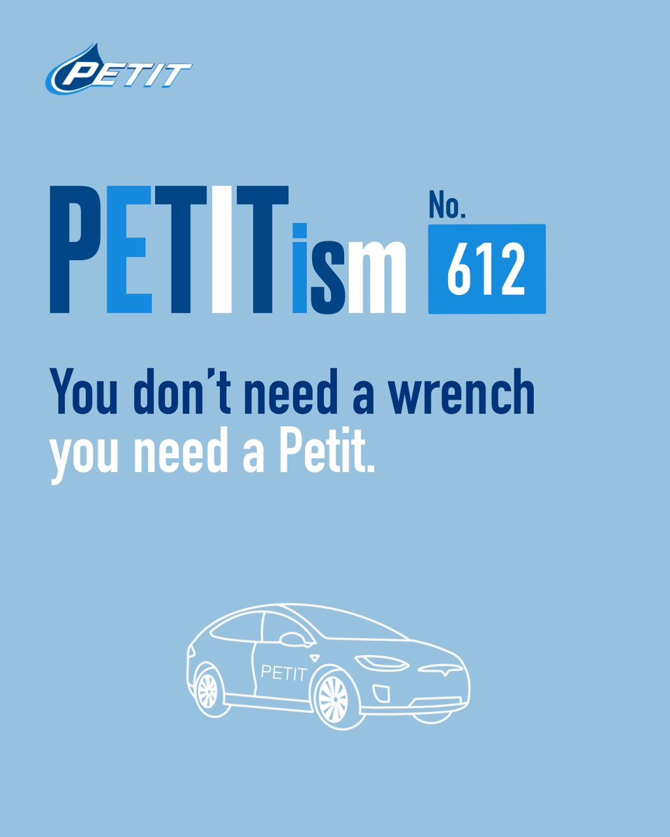 petitautowash's tweet image. Petitism #612 💬
“You don’t need a wrench—you need a Petit.”

Fewer fixes. Faster washes. Smarter choice.

#Petitism #PetitAutoWash #BuiltDifferent #LowMaintenanceHighPerformance #SmartWashing