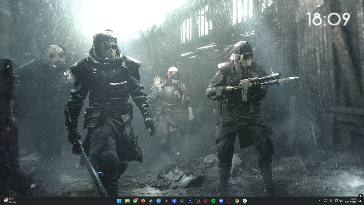 Thanks to <a href="/fatsharkgames/">FATSHARK 🦈</a> for providing the 8k original file, i turned this incredible screenshot into an animated wallpaper over on Wallpaper Engine. nothing too fancy, but it was too good of a shot not to take advantage of having as a background! steamcommunity.com/sharedfiles/fi…