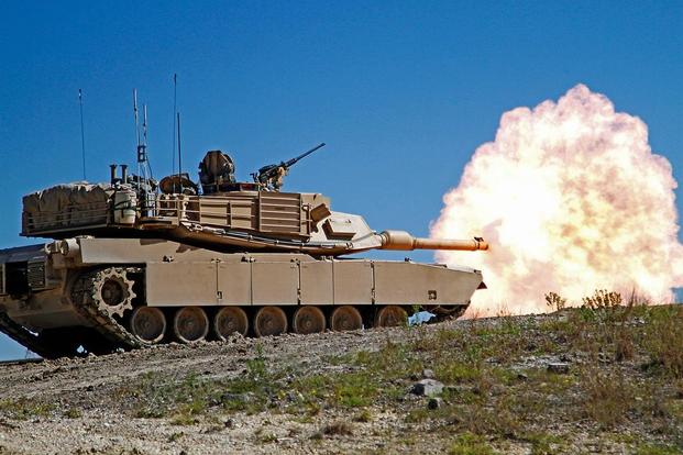 Running me over in a M1A2 Abrams main battle tank.