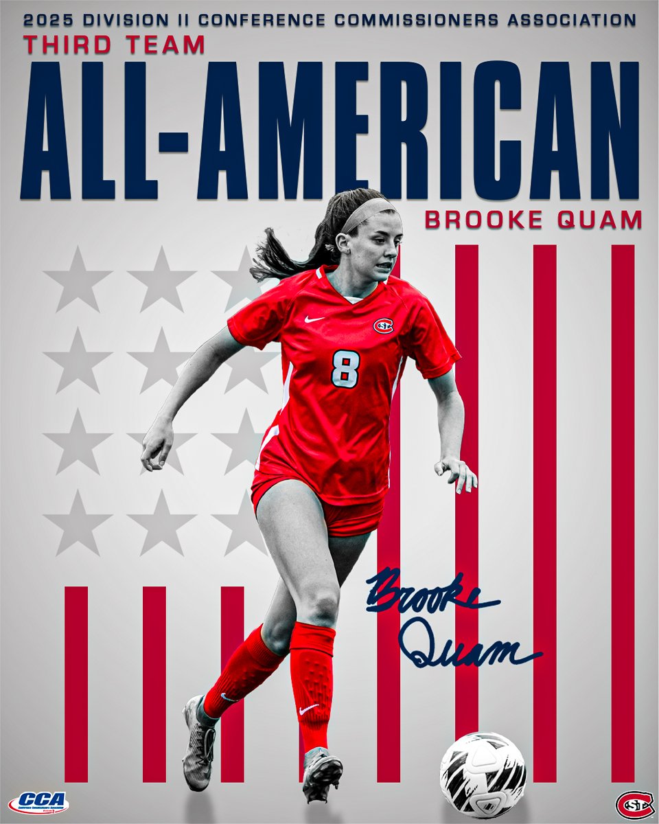 The first 𝗔𝗟𝗟-𝗔𝗠𝗘𝗥𝗜𝗖𝗔𝗡 in program history! 🇺🇸

Congratulations to <a href="/BrookeQuam37111/">Brooke Quam</a> on being named to the <a href="/d2cca/">Division II CCA</a> All-America Third Team! 👏

#GoHuskies | #HuskiesSoccer ⚽️