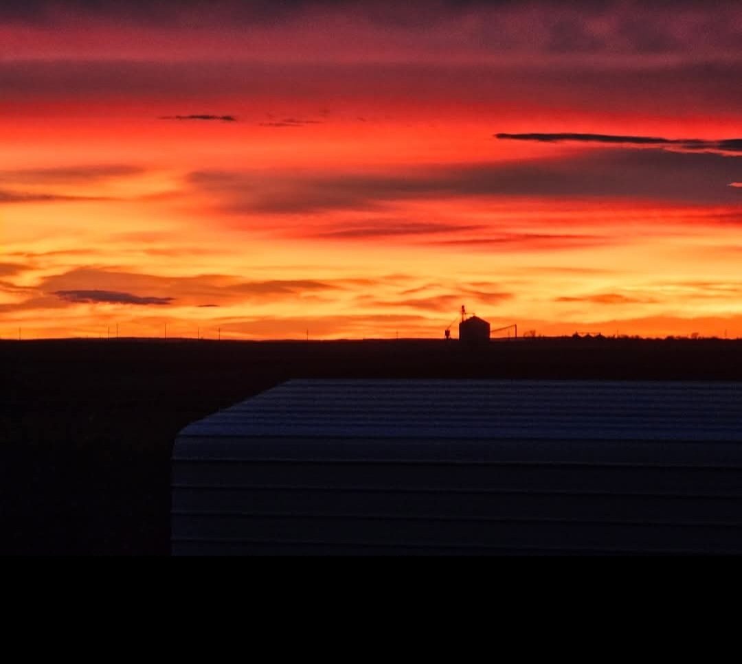 JamieSloggett's tweet photo. Sunset in Nebraska. https://t.co/DQRMuKw7AG
