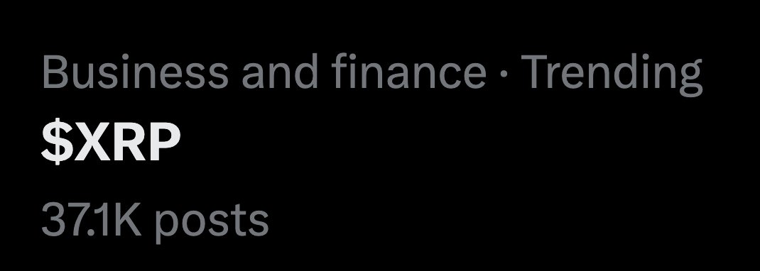 UpholdInc's tweet image. $XRP trending today 👀