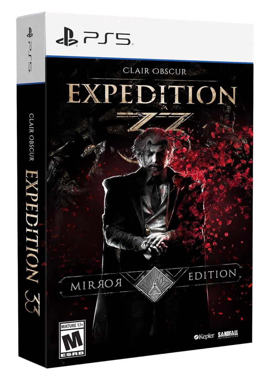 The Clair Obscur: Expedition 33 Amazon-exclusive Mirror Edition