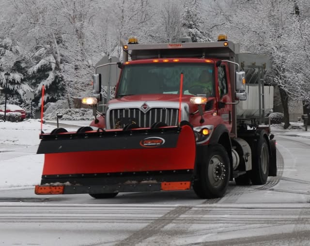 With more snow/sleet in the forecast this is a good time to remind drivers: Don't Crowd the Plow!  The Westlake Service Dept works hard to keep roadways safe for all.  Slow down, stay at least 50 feet back from snow plows....and stay off the phone!  #staywarmwestlake