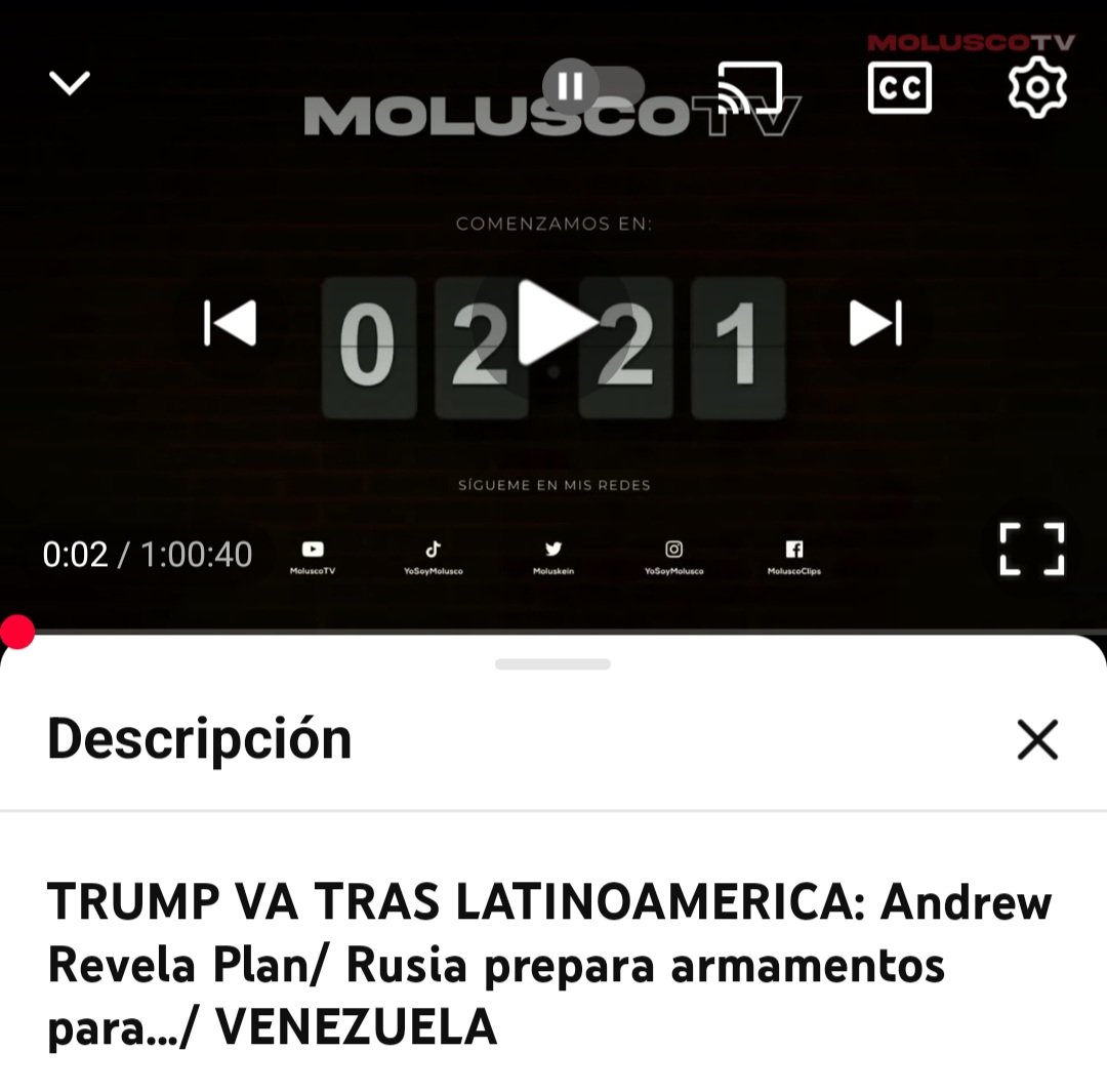 El video de ayer de Molusco, está igual que Jay <a href="/PicardTheCapt/">Captain Picard 🇺🇲🇵🇷 (Luis A. Vaillant Correa™)</a>