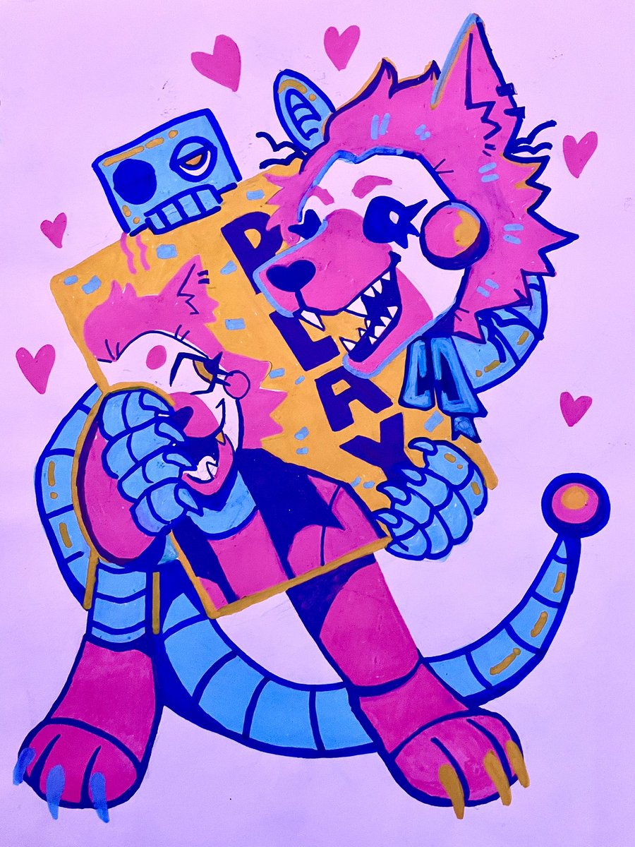 moonselkies's tweet photo. also wanna redraw this mangle art from like .. 2022 #fnaf #fnaf2 #fnaffanart https://t.co/9WJxs4WjZ9