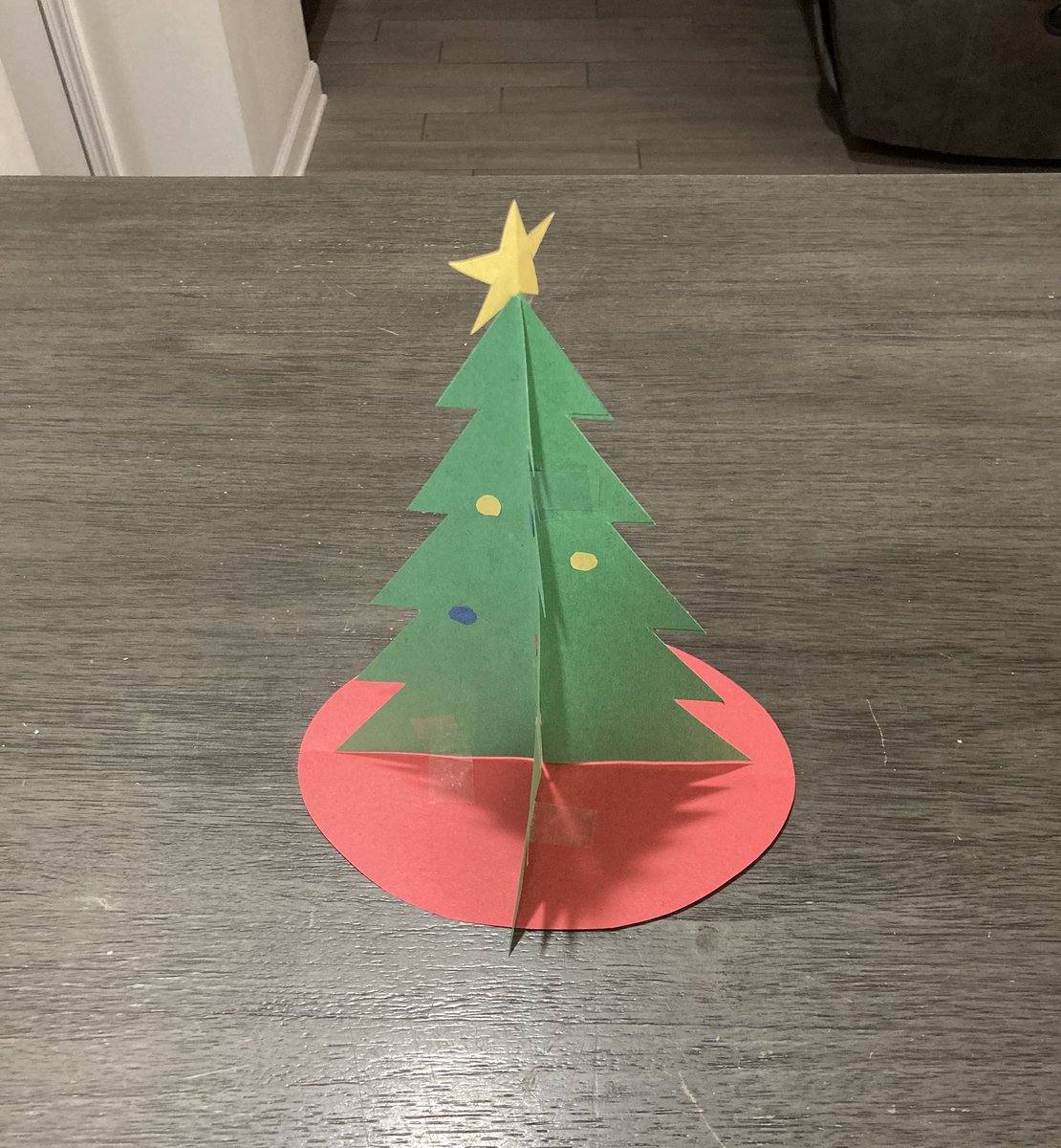 Redcube25's tweet image. I created Christmas Tree with Arts &amp;amp; Crafts.