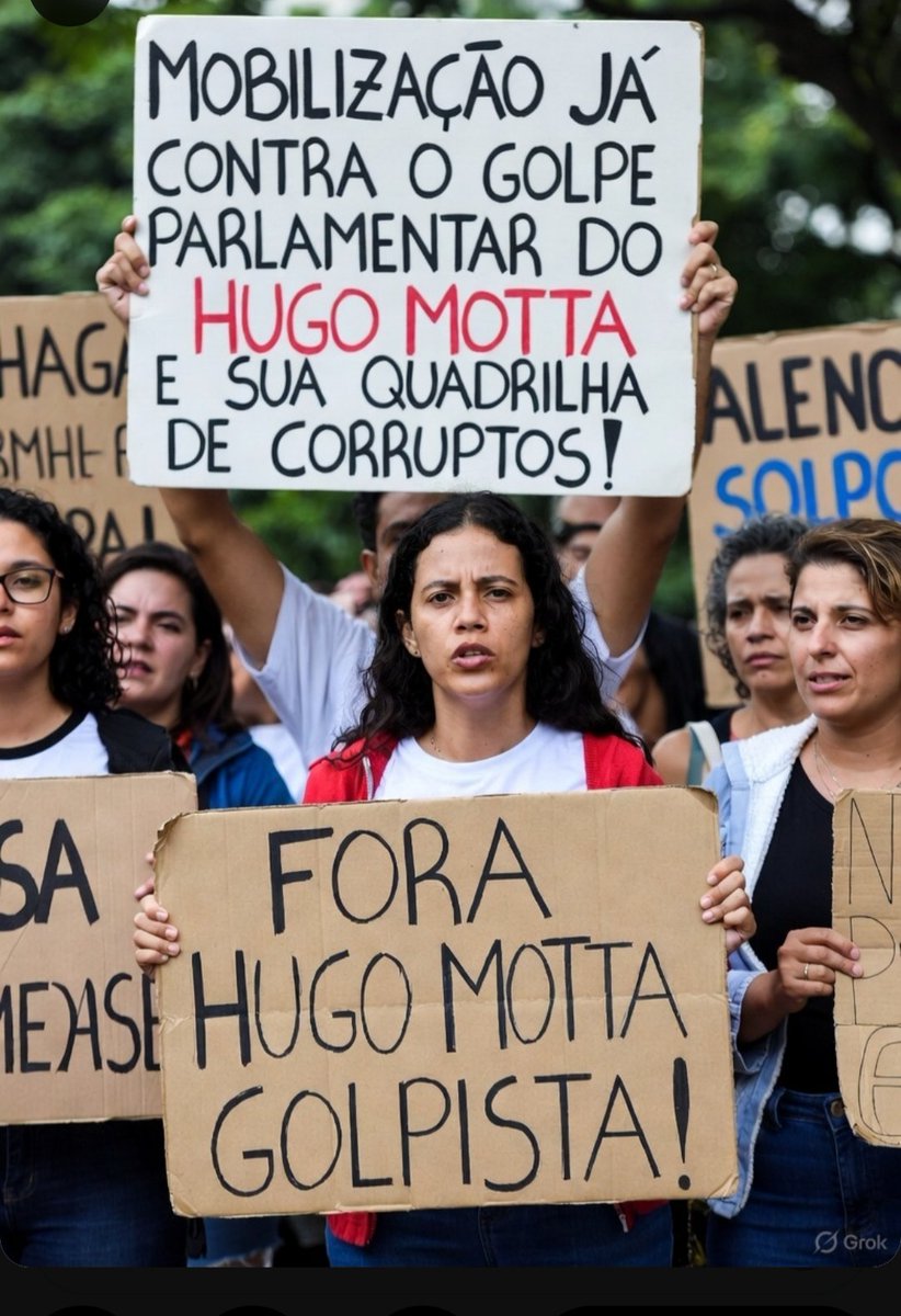 GORILLAZ1962's tweet image. Vamos nos mobilizar!
Vamos dar RT até viralizar!

FORA HUGO MOTTA GOLPISTA