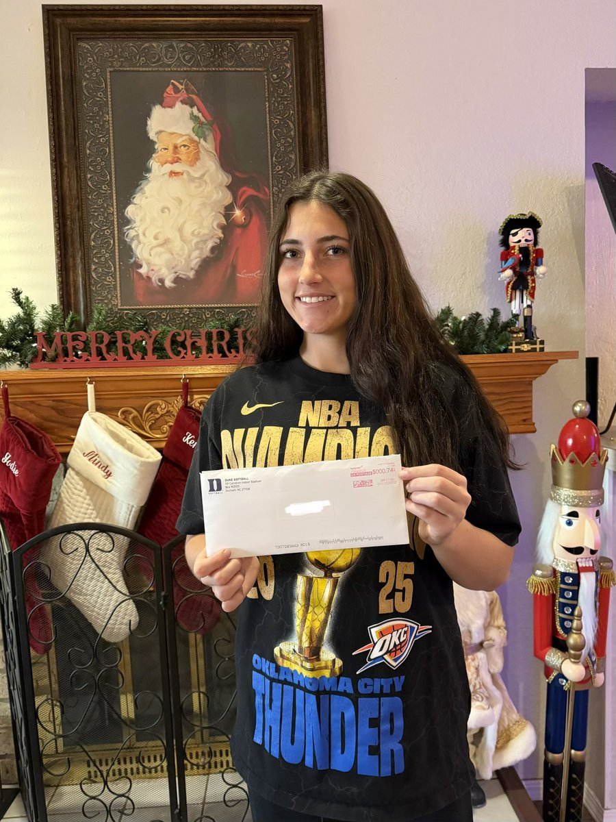 I absolutely love coming home to mail from <a href="/DukeSOFTBALL/">Duke Softball</a>. Thank you coaches for the information, I cannot wait for camp. 💙😈 

<a href="/DukeCoachYoung/">Marissa Young</a> <a href="/oliviaadyan/">“Coach Liv” Olivia Watkins</a> <a href="/CoachTaylor_W/">Taylor Wike</a> <a href="/JalaWright14/">Slayla</a> <a href="/lmaulden15/">Lisa Maulden</a> <a href="/OKAs2010Madden/">Oklahoma Athletics 2010 National - Madden</a>