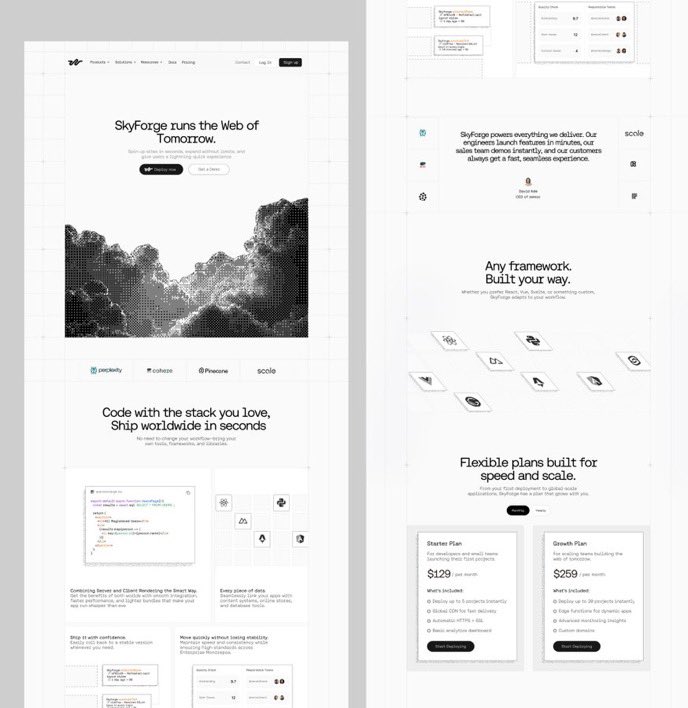 SaaS Landing page. Just getting started.