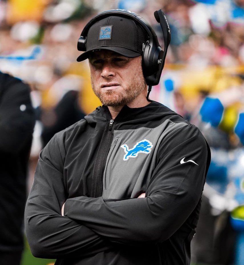 Lions TE coach Tyler Roehl is expected to take the OC job at Iowa State, per <a href="/davebirkett/">Dave Birkett</a>