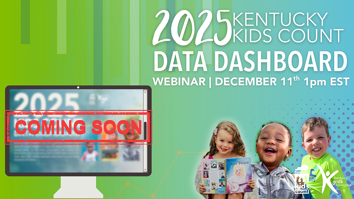 TrueUpKY's tweet image. 🌟 Exciting Insights Ahead! Get ready to dive into valuable information! The 2025 Kentucky KIDS COUNT Data Dashboard will be unveiled on December 11th. Join for a webinar filled with the latest updates on child well-being across the state. Don’t miss out! bit.ly/3KUDMzF.