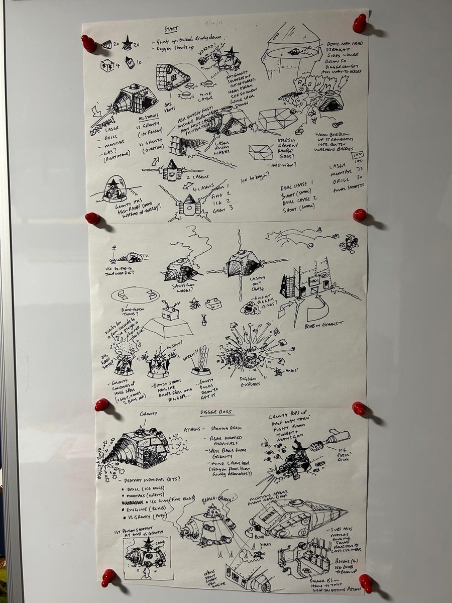 Design musings for the final Grunty showdown in Banjo-Tooie, when HAG1 was merely just 'Digger'