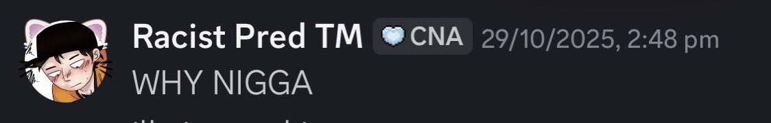 cynnamonspyder's tweet image. this guys racist btw ❤️‍🩹