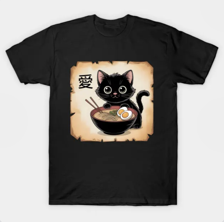 BakoCat98005's tweet photo. Cat Kawaii Eating Ramen Japanese Vintag T-Shirt
designed and sold by cat bako, I'm here to enjoy eating together. https://t.co/SAFXrmmD1x 👈😻😼
 #Mets #Diaz #Dodgers #Maresca #GeForce #Stearns #TrumpInflationCrisis #cat #CatsOnTwitter #Food #foodfriday https://t.co/V24tAXNV0W