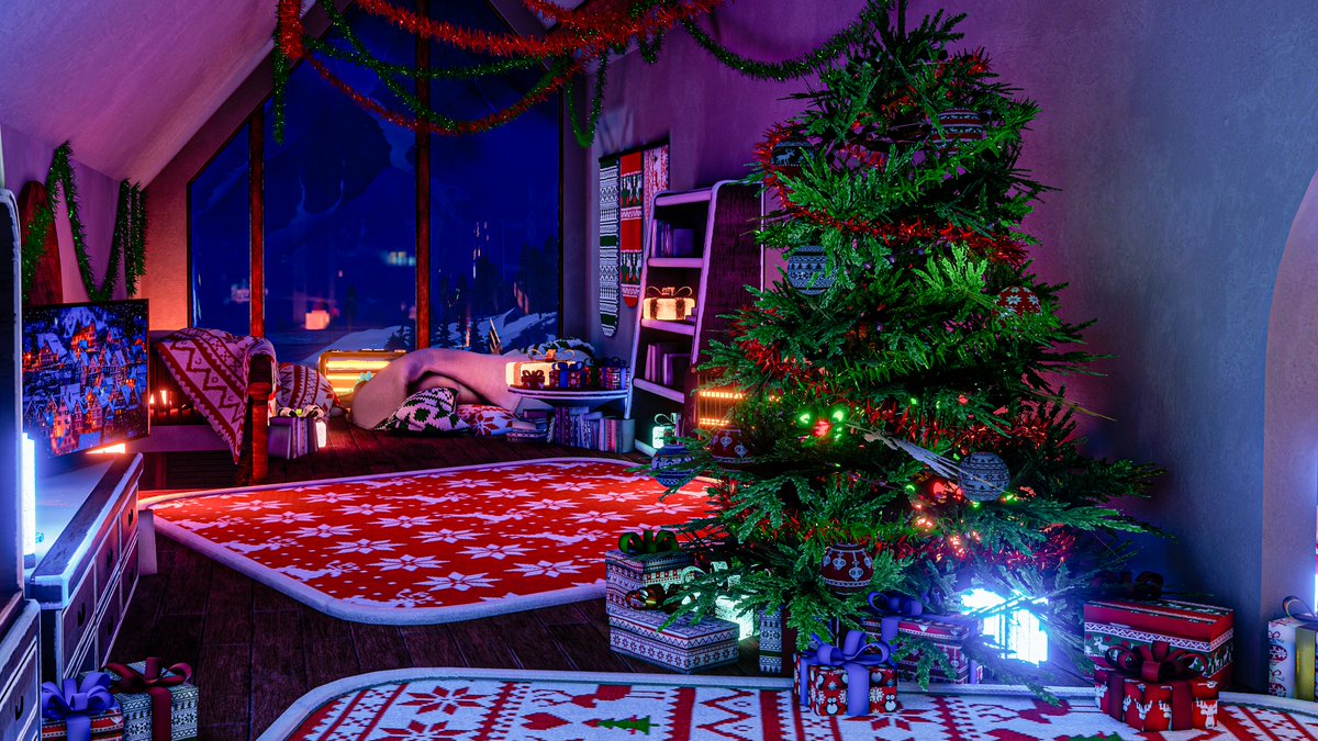 RedPanda_VRC's tweet photo. Family Christmas Cabin.
家族のクリスマス用山小屋。

World: Crimas
Author: WispyWoo
Link: https://t.co/KQv4hSQvPR

#VRChat #VRChatPhotography 
#VRChat_world紹介 #RPandaLens https://t.co/2XPrhyNwHG