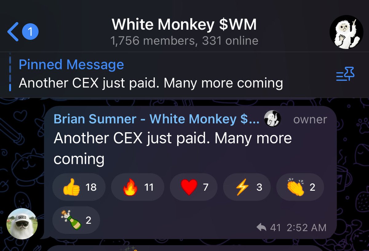 Bitmart✅

Another CEX just paid. Many more coming