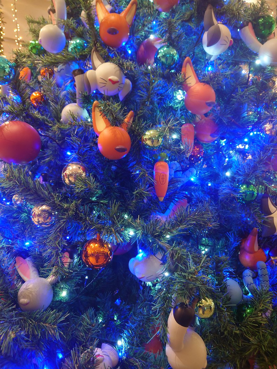 ズートピアクリスマスツリー可愛かった