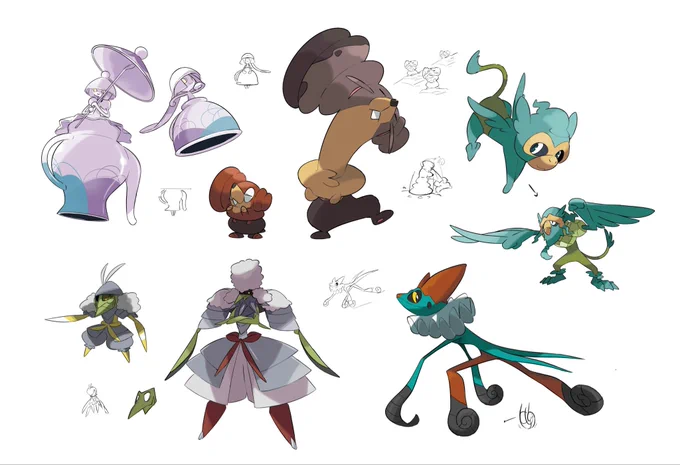 Some wild mons you can find at the Oz Region!