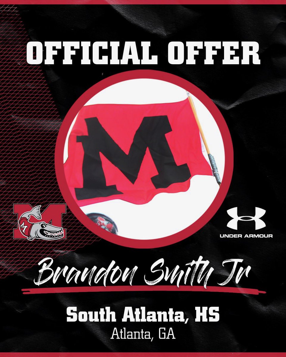 After great conversations with Offensive Coordinator/Assistant Head Coach <a href="/coach_shank05/">Christopher Shank</a> I am truly blessed and grateful to receive my first official offer 🙏🏾 #agtg #DefendTheM