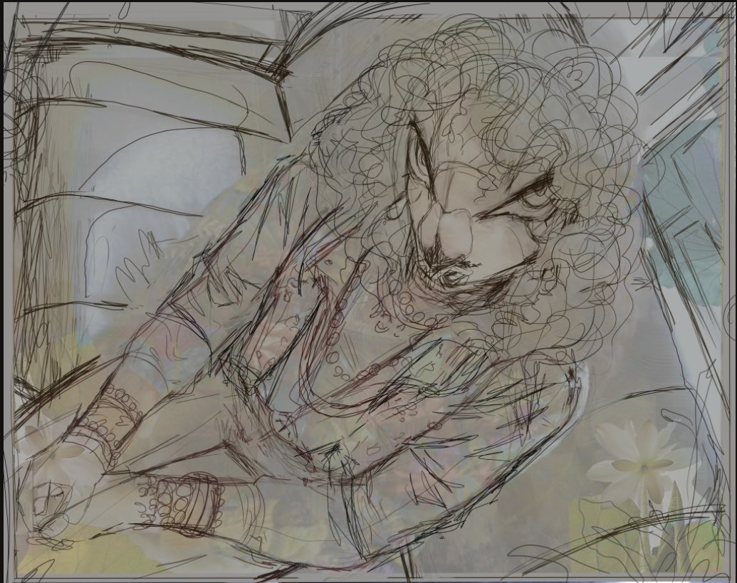 biolumantis's tweet image. Sketch vs final