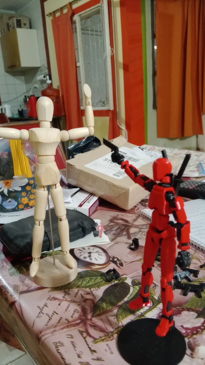 UnMaxDeTinta's tweet image. New toy...

#dummy #art #reference #x