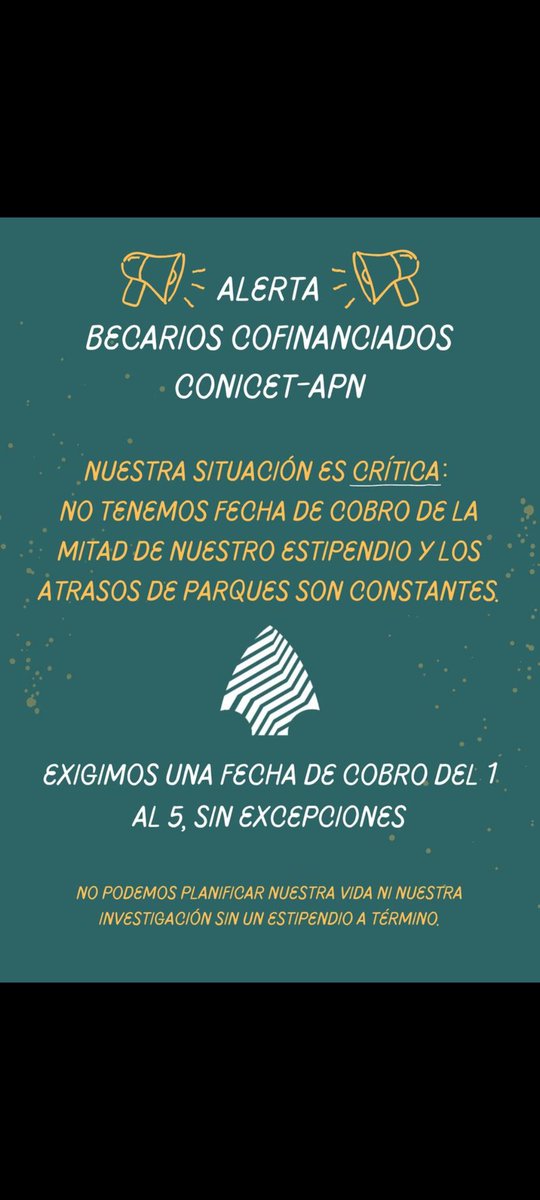 Los becarios cofinanciados de parques y CONICET sufren constantes atrasos que se suman a una situación de por si precaria