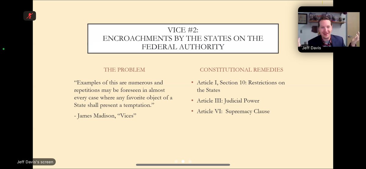 I spent time learning about The American Founding this evening with Jeff Davis. There were so many interesting topics, such as initial points of conflict raised in response to Articles of Confederation. I’m always eager to learn. <a href="/KEDCGrants/">KEDC Grants</a> <a href="/Promise_Leaders/">Promise Leaders</a> #promiseinaction