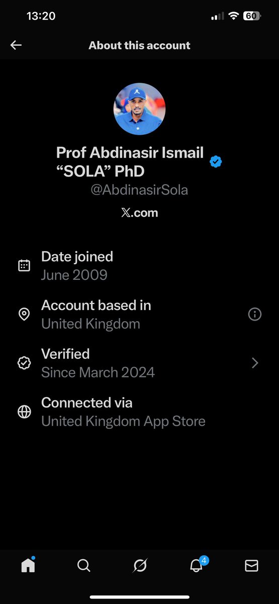 FedUp_Patriot76's tweet image. Here’s another asshole commenting Somalians in the US, says he’s in Mogadishu but sitting in the UK. #clickbait #fuckthealgorithm