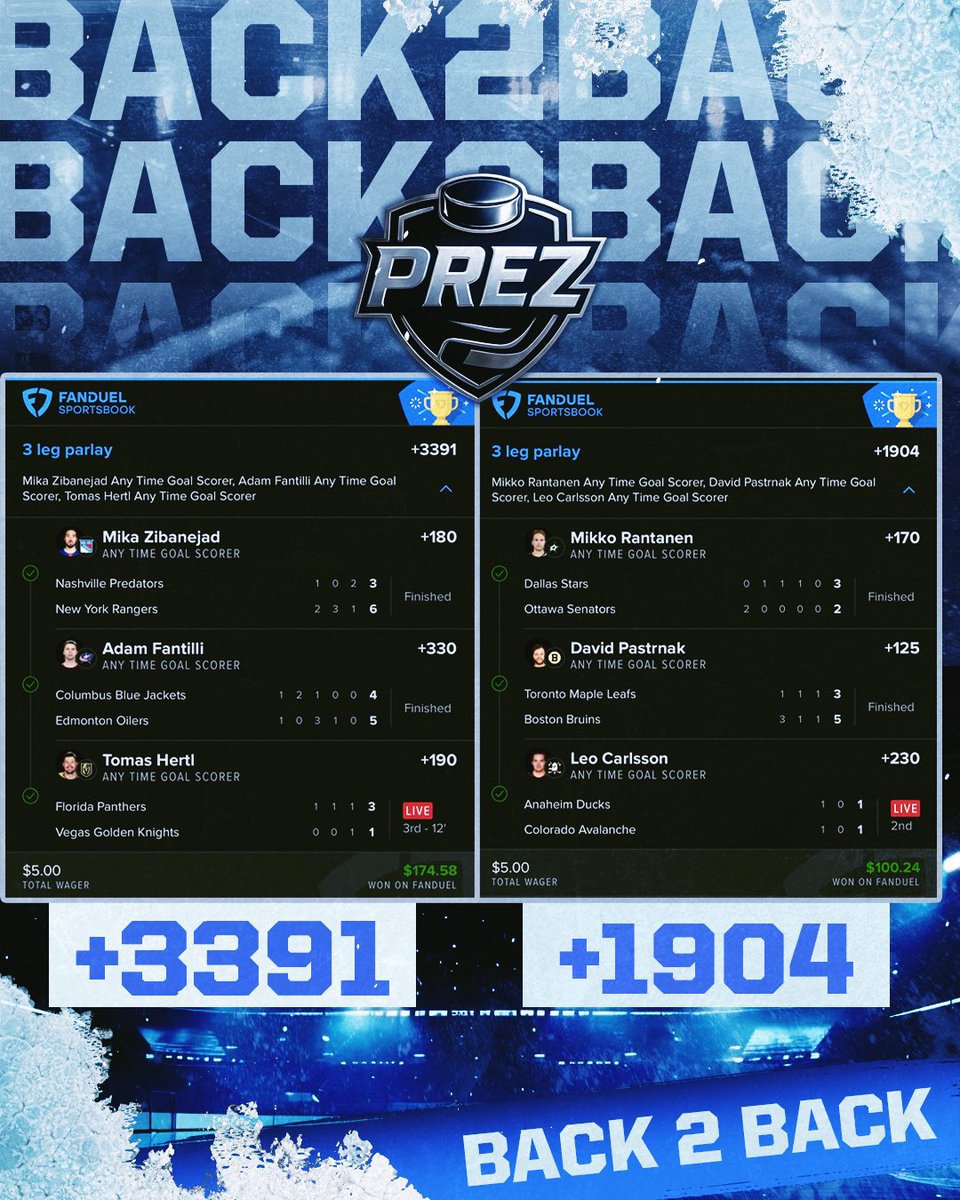 LevelsPicks's tweet photo. .@Prez_kd has been voted #nhlpicks #1 Sports Entertainer just now!
Congratulations, and stop waiting outside!
Join and see why he won this award!
✅ +5681
✅ +3391
✅ +1904
💰 $475
💰 $431
30% 🔽 gets you VIP access in seconds:
https://t.co/c6qlC715F2 https://t.co/3otAvHzE6T