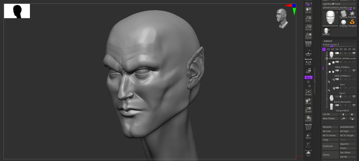 Tarde de Zbrush...

#3dartist #charactermodelling #learning