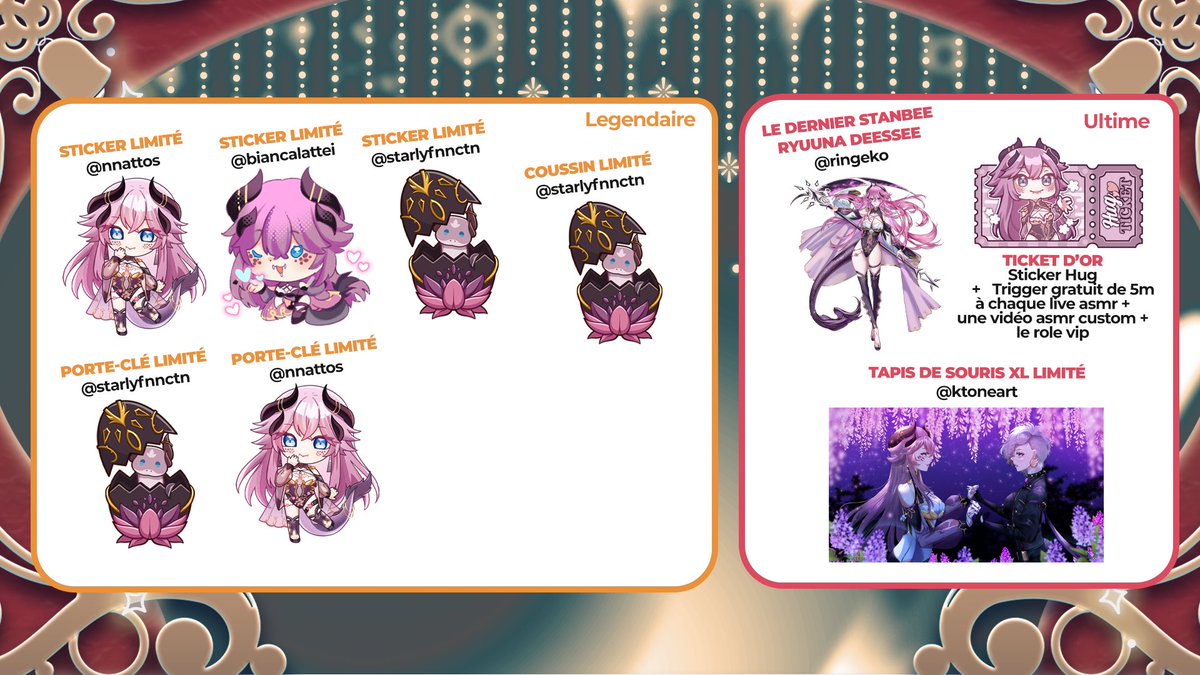 🎄 LE CALENDRIER DE L’AVENT EST DE RETOUR 🎄
Du 10 au 25 Dec, viens déballer ton cadeau ✨

🎁 1 fois par jour, tente de gagner : anciens merch, goodies exclu, récompenses spéciales et peut-être même le mythique 👑 TICKET D’OR 👑

On se retrouve en stream pour déballer tout ça💝