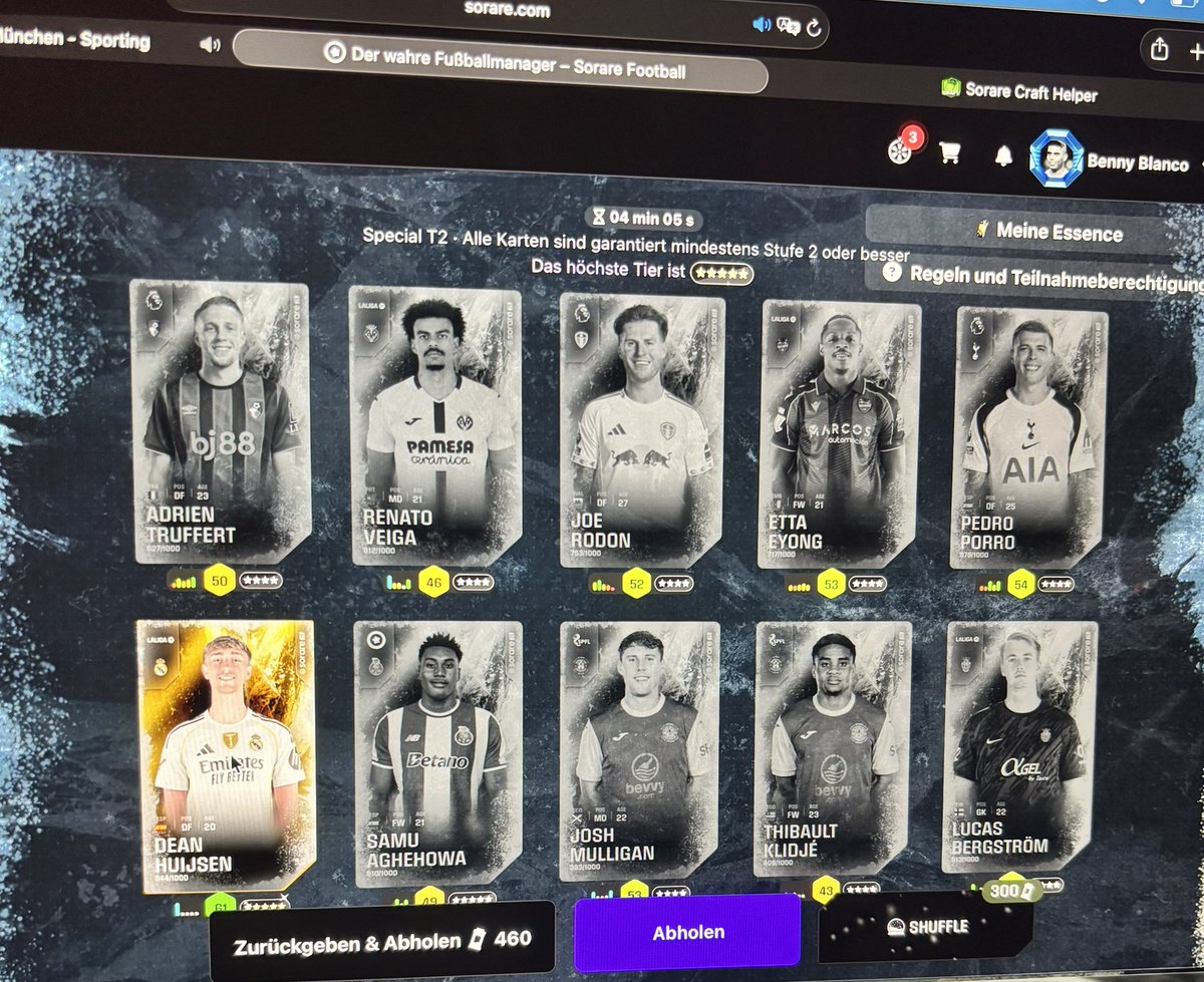 Schmeeeeeckt🙌 #sorare