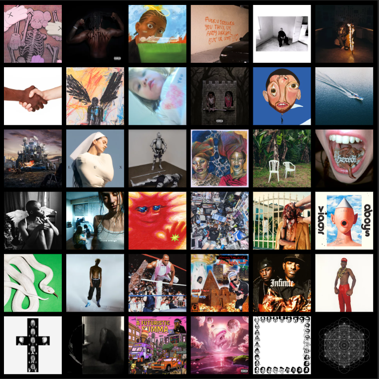 _morpph's tweet image. Favorite albums of 2025

Happy to share anything y'all are unfamiliar with, Clipse album is 110% my aoty it's so damn good