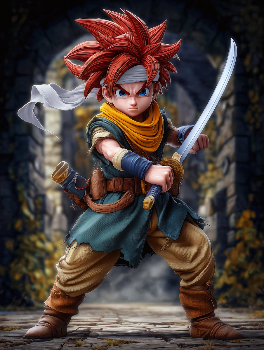 MikeLeonCraft's tweet image. Would you like a #ChronoTrigger game in this art style?