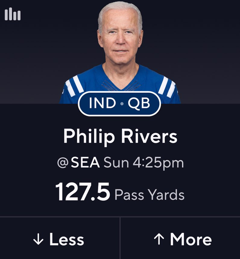 Chase_Senior's tweet image. Phillip Rivers about to cook on Sunday