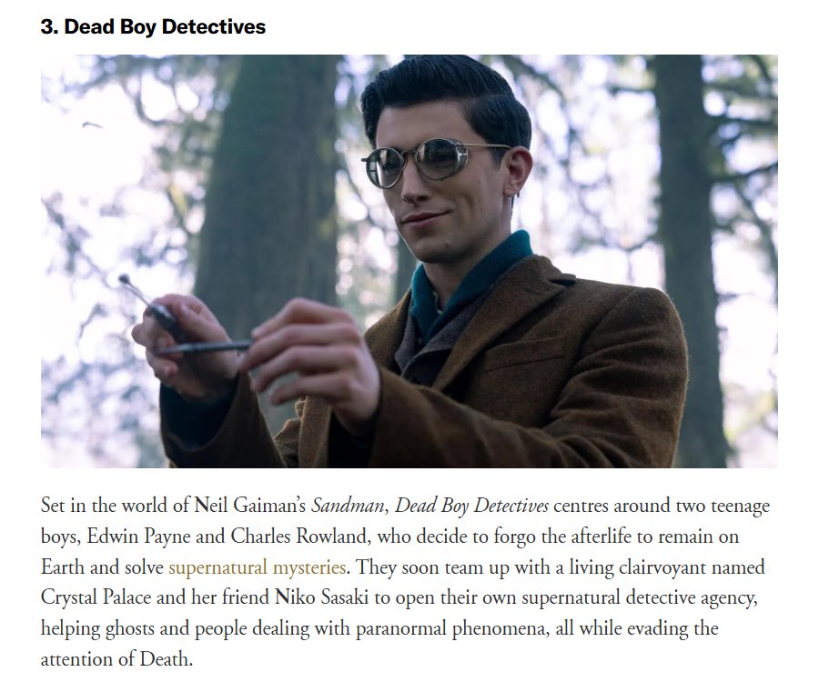 Dead Boy Detective Agency tweet media