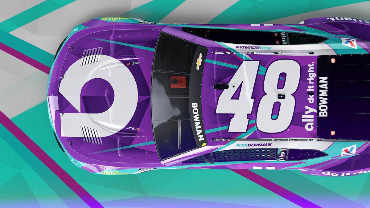 allyracing's tweet image. Check out all the details on our 2026 #Ally48 paint scheme. 🤩