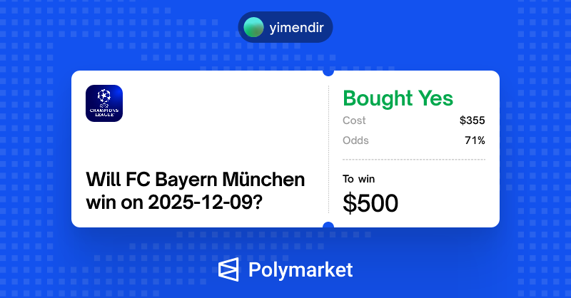 polyrookie's tweet photo. I am not trying to do sports betting much but ı love bayern and they are very good now in #UCL.

They made me couple hundreds. https://t.co/GaA2uLSR3U