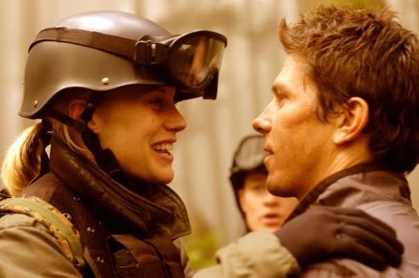 kateesackhoff's tweet image. You guys… Trucco is on the podcast this week! And before anyone zooms in on the hand placement in this photo — HE’S TALL. That’s my story and I’m sticking to it. 
🤣🤣

#TheSackhoffShow #bsg #SoSayWeAll