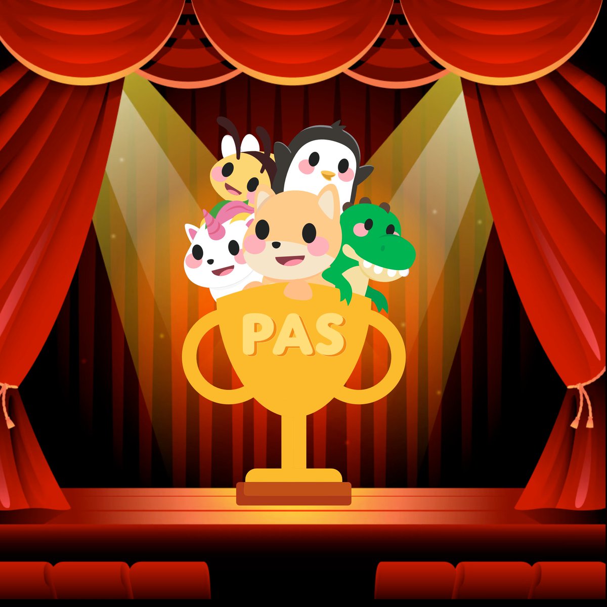 Pet Award Show 2025 🐾
It's a show that awards the best pets released in #AdoptMe this year, based on your votes!

📺 Watch last year's show here: youtu.be/ka1tVXOr9s0?si…
👀 Stay tuned for the latest news on my profile!
🏆 Watch the show in January 2026 (exact date TBA)!
🗳️ Make