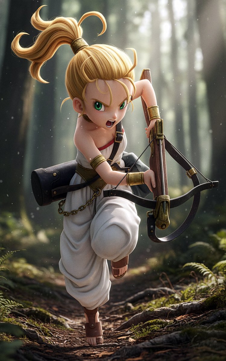 MikeLeonCraft's tweet image. Marle re-imagined #ChronoTrigger